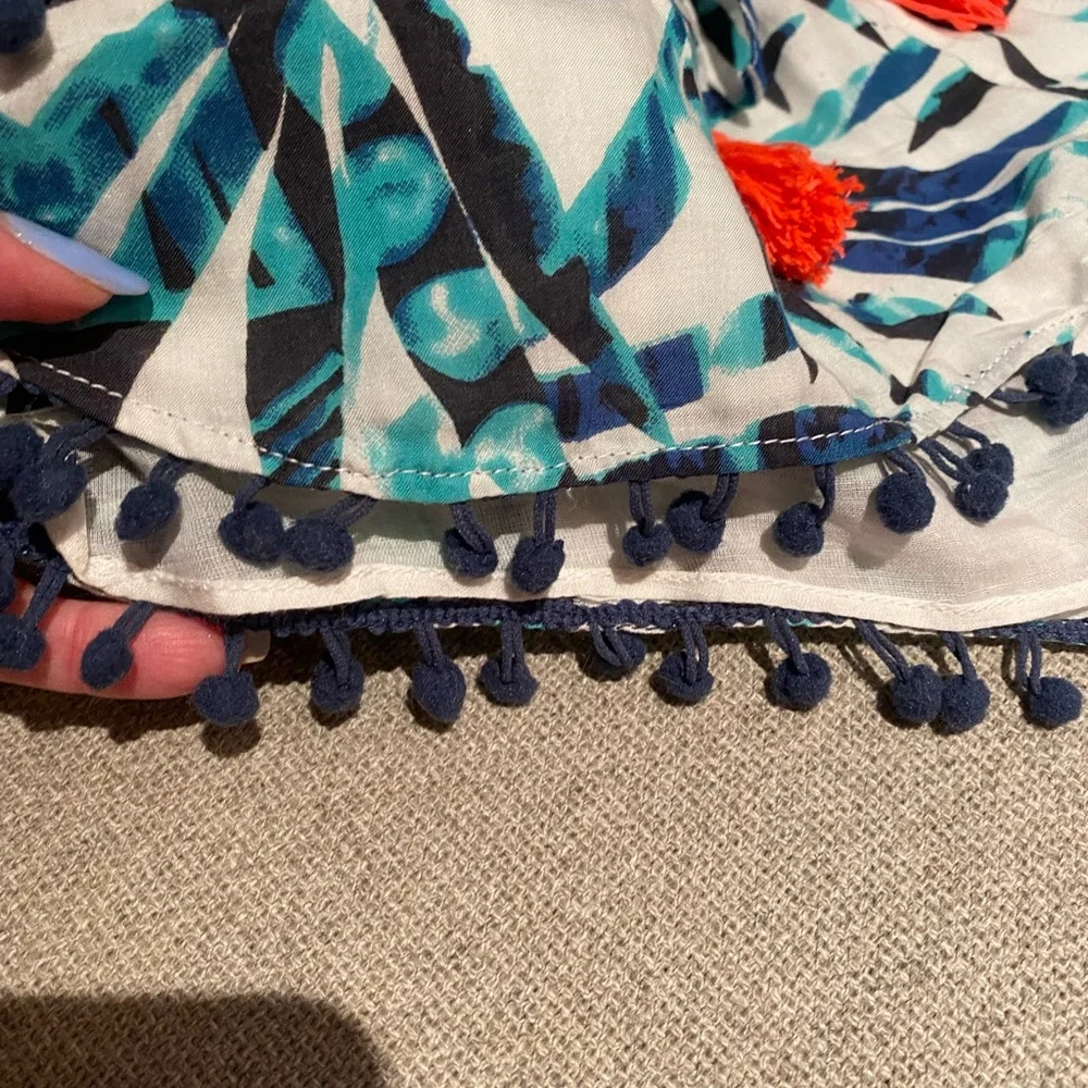 Scoop NYC Pom Pom detailed shorts size small - Picture 3 of 5